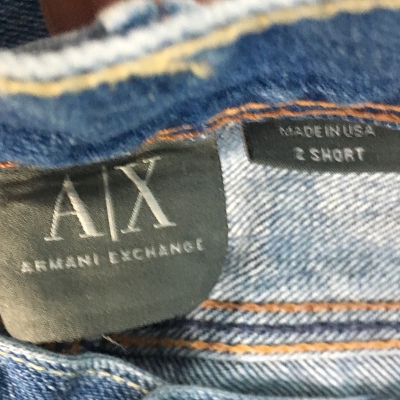 Armani Exchange Destroyed Bootcut Jeans - Picture 4 of 4